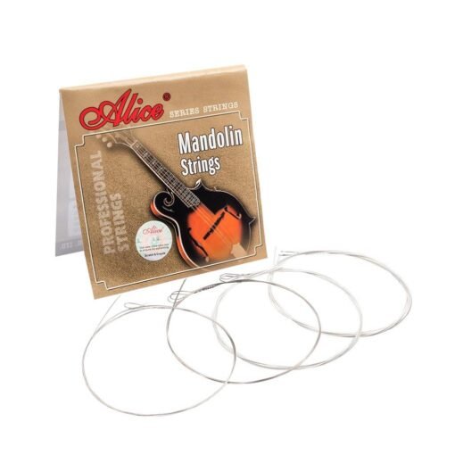 Tomato Alices AM03 Mandolin Strings Plated Steel & Coated Copper Wound Strings Guitar Family Instruments