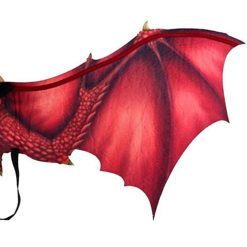 Tomato Halloween Carnival Cosplay Non-woven Dragon Wings Clothing Adult Decoration Toys