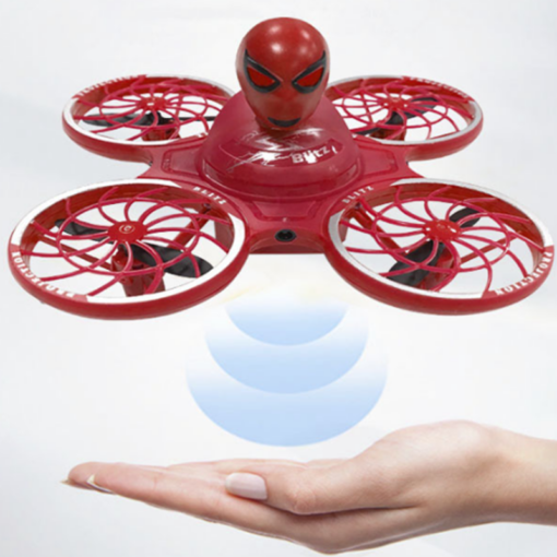 Projection Doll 2-in-1 DIY Induction Interactive UFO With Headless Mode Altitude Hold RC Drone Quadcopter