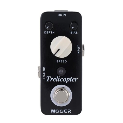 Mooer Trelicopter Micro Mini Optical Tremolo Effect Pedal for Electric Guitar True Bypass - Toys Ace