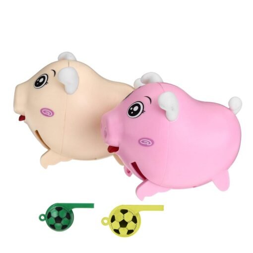 Light Pink Kids Toys Animals Sound Induction Whistling Pig Electronic Pig Interactive Walking Electronic Toy