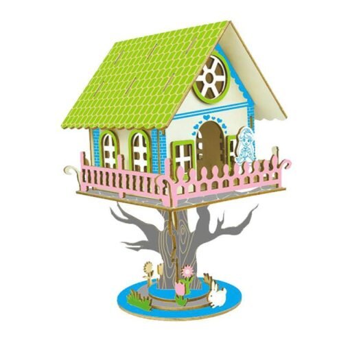 Princess Tree House Wooden Hand-Made Toy House (Princess Tree House) - Toys Ace