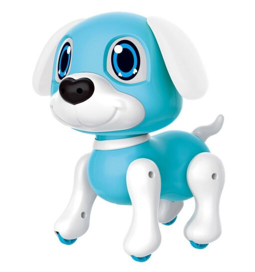 Light Sea Green MoFun 881 Gesture Sensing Avoid Obstacles Intelligent Interaction Electronic Robot Dog for Children