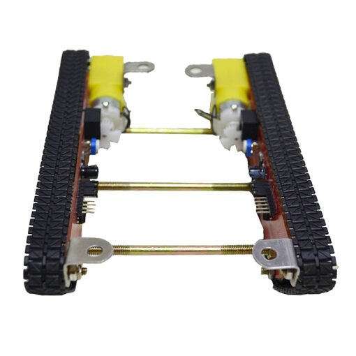 Smart Robot Tank Chasis Kits Caterpillar Crawler Integrated Two motor for