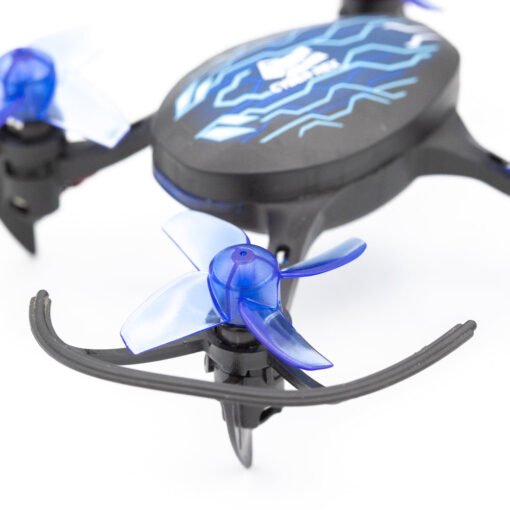 Cornflower Blue Emax Thrill Motion Cyber-Rex 2.4G 4 Axis with Altitude Hold Headless Mode 360° Rolling Coreless RC Drone Quadcopter RTF