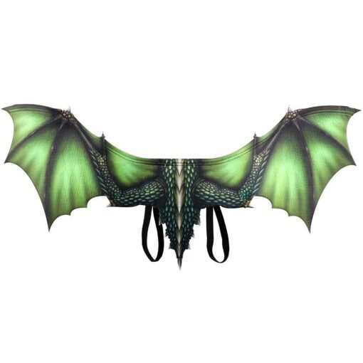 Dark Slate Gray Halloween Carnival Cosplay Non-woven Dragon Wings Clothing Adult Decoration Toys