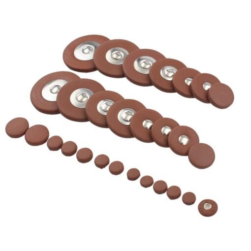 Sax Leather Pads Replacement for Tenor/Soprano/Alto Saxophone