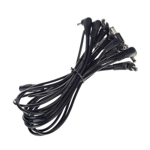 Dark Slate Gray NAOMI 1 To 11 Guitar Effects Pedal Power Supply Adaptor Splitter Cable Daisy Chain Guitar Parts Accessories