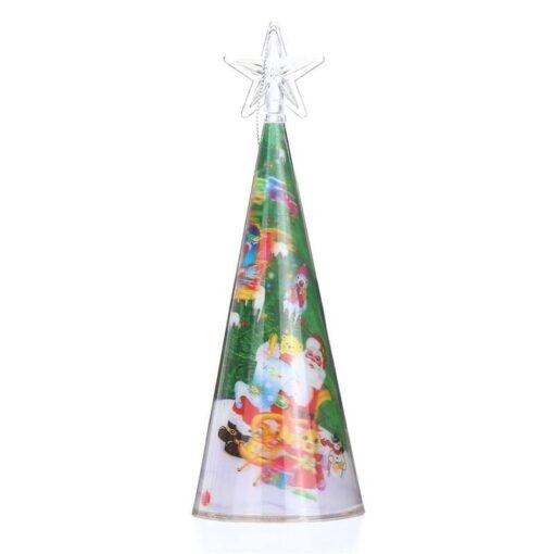 Christmas Party Home Decoration 3D Mini Colorful LED Light Lamp Tree For Kids Children Gift Toys - Toys Ace