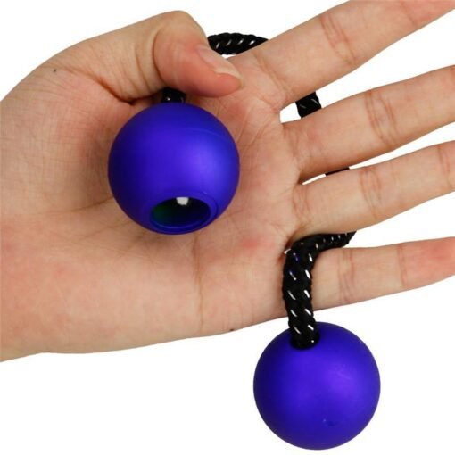Dark Blue Knuckles Begleri Fidget Yoyo Bundle Control Roll Game Anti Stress Toy