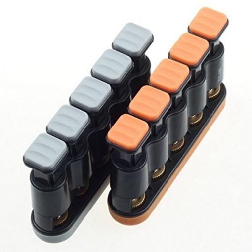 Light Salmon Meideal MFX5 Finger Trainer Copper Gear for Guitar Bass Ukulele Piano Violin Players