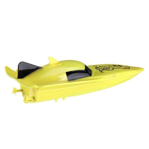 Light Goldenrod Create Toys 100A4 Mini 2.4G Electric RC Boat Indoor RTR Model Kid Toys