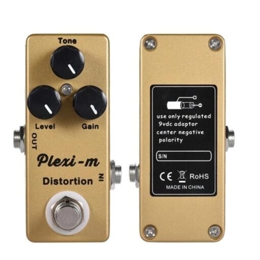 MOSKY Plexi-m Distortion Electric Guitar Effects Pedal Full Metal Shell True Bypass - Toys Ace