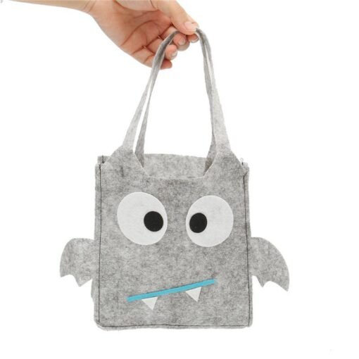 Gray Halloween Party Decoration Supply Cute Gray Hand Candy Bag Costume Party Fancy Prop Toys