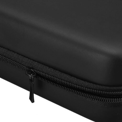 White Smoke Muspor Portable Waterproof Thumb Piano Storage Bag 10/17/21 Keys Kalimba Mbira Carrying Case Zipper Design Black EVA Handle Bag