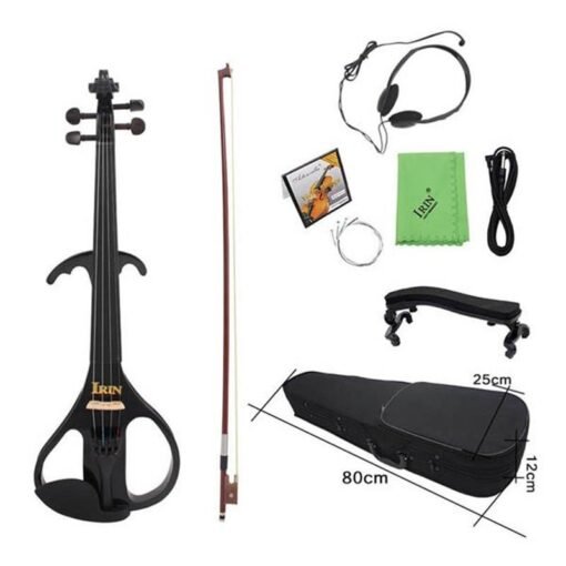 Dark Sea Green IRIN AU-02 4/4 Maple Electric Violin with Pickup Case&Accessories