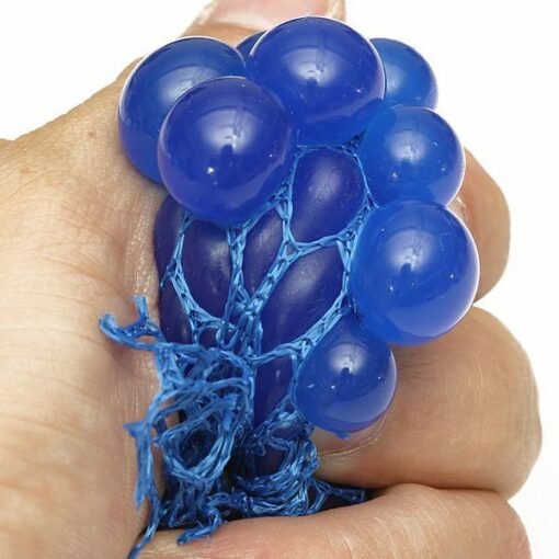 Squeeze Hand Wrist Exercise Stress Relief Toy Grape Shape