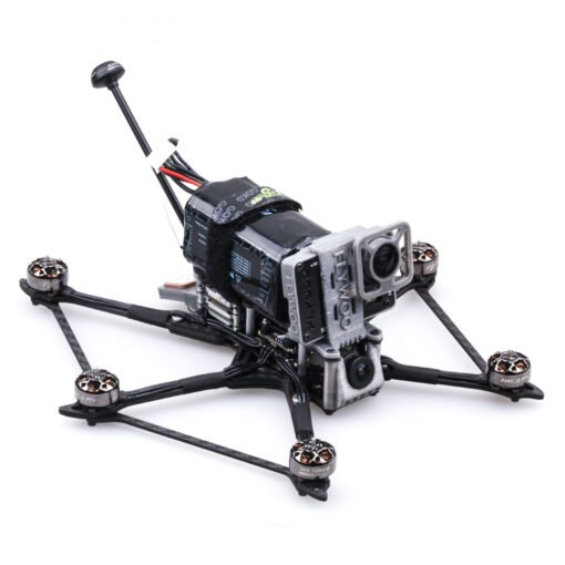 Black Flywoo HEXplorer LR 4 4S Hexa-copter BNF HD Caddx Vista Cam/Nebula Pro 600mw VTX FPV Racing RC Drone