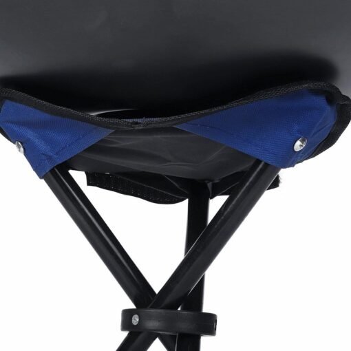 Midnight Blue Foldable Drum Stand for 9 Notes Musical Hand Steel Drum