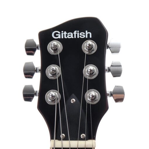 Black Gitafish B1 Wireless Multifunctional Electric Guitar with CHS,OVDR and TRE Effects