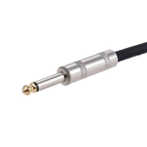 Gray Debbie GT-L5 3m/6m Electric Guitar Cable Musical Instrument Cable with 6.5mm Head Plug 6.3mm Jack for Guitar Bass Keyboard Effect Pedal