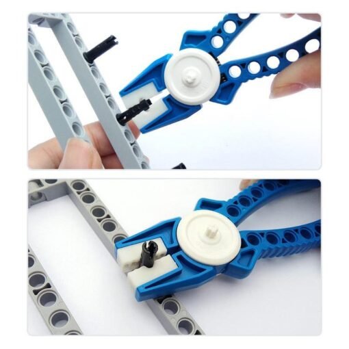 Dark Slate Blue BanBao 8093 Building Blocks Toys Pliers Popular Science Clamps Tool Parts Panel Kids Toys Sets