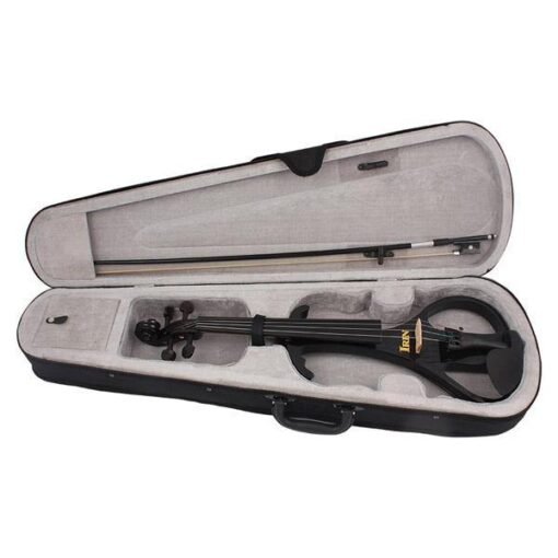 Dark Gray IRIN AU-02 4/4 Maple Electric Violin with Pickup Case&Accessories