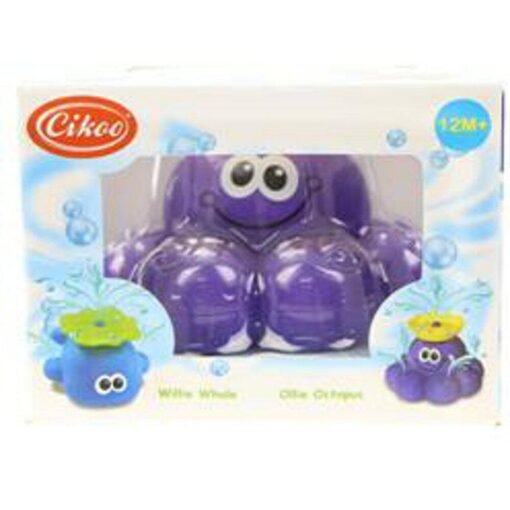 Dark Slate Blue Free Shipping Gift Cikoo Baby Bath Toys Rotary Automatic Sprinkler Octopus Swimming Toys