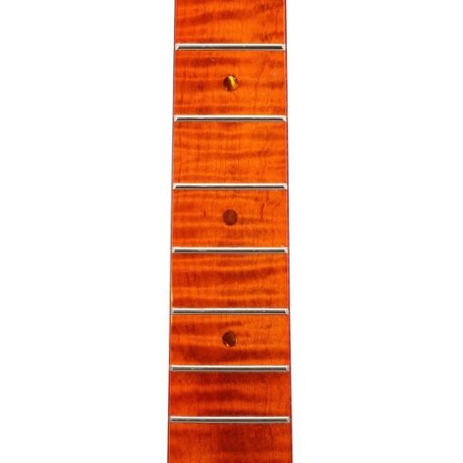 Orange Red Muspor Vintage Electric Guitar Neck 21 Frets Fingerboard Maple Neck Replacement for ST Strat Guitar Parts Accessories