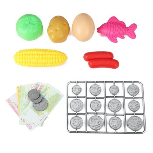 Supermarket Till Kids Cash Register Toys Gift Set Child Girl Shop Role Play Gifts