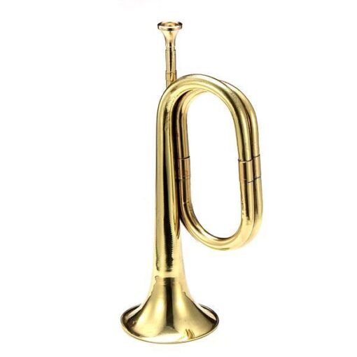 Retro Brass Army Military  Cavalry Copper Trumpet Bugle