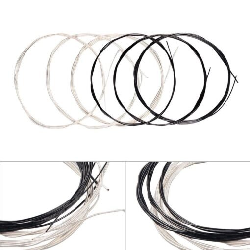 White Smoke Alices Series black nylon Classical Guitar Strings A105BK-H Nylon Core Siver-Plated Copper Alloy Winding