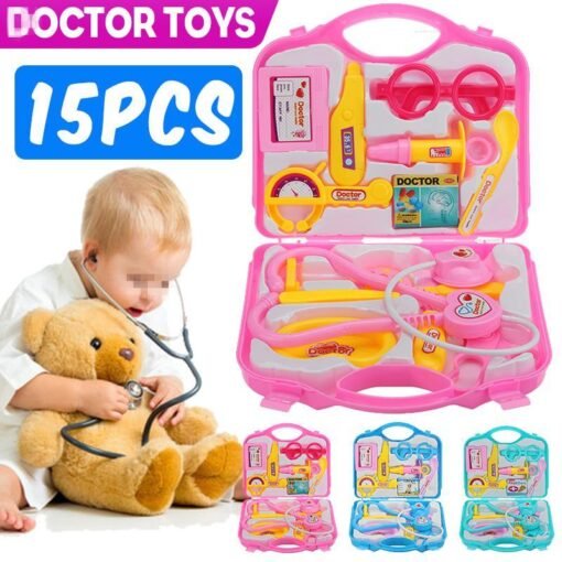 Simulation Doctor Toolbox Children's Play House Game Cultivate Hobbies Medical Tools Toy Set - Toys Ace