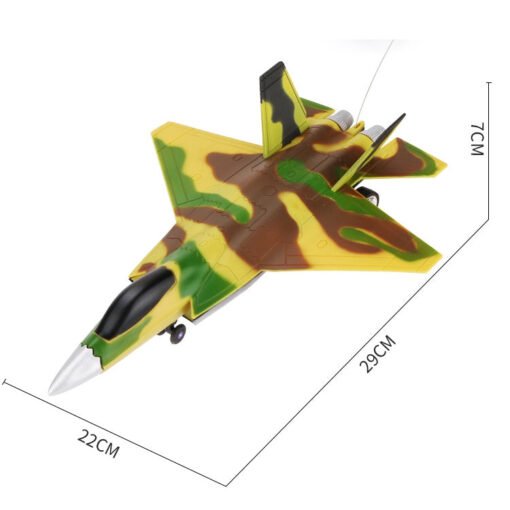Speed Racing 220mm Wingspan 4CH/2CH RC Gliding War Plane RTF Child Toys