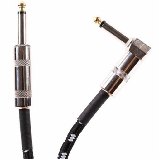 Dark Slate Gray Debbie GT-L5 3m/6m Electric Guitar Cable Musical Instrument Cable with 6.5mm Head Plug 6.3mm Jack for Guitar Bass Keyboard Effect Pedal