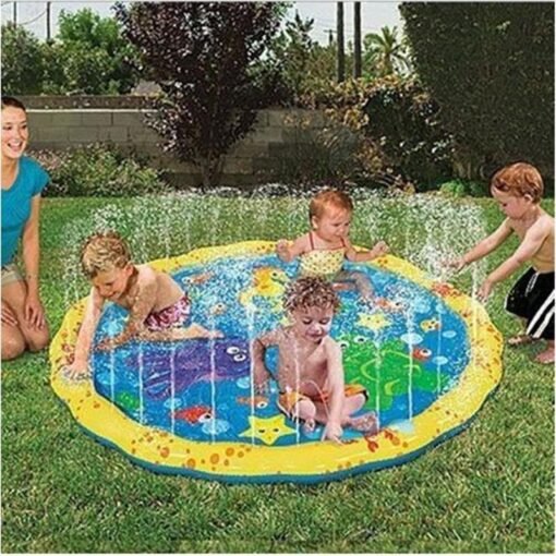 Summer Children's Outdoor Play Water Games Beach Mat Lawn Sprinkler Cushion Toys