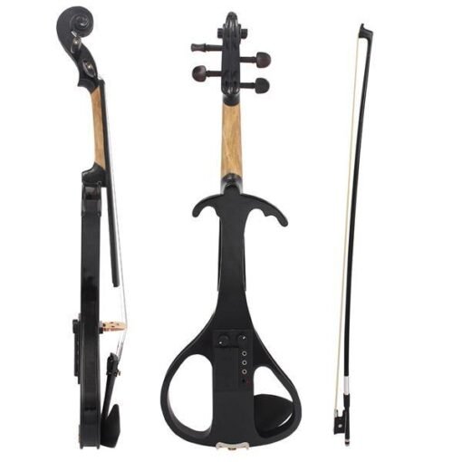 Dark Slate Gray IRIN AU-02 4/4 Maple Electric Violin with Pickup Case&Accessories