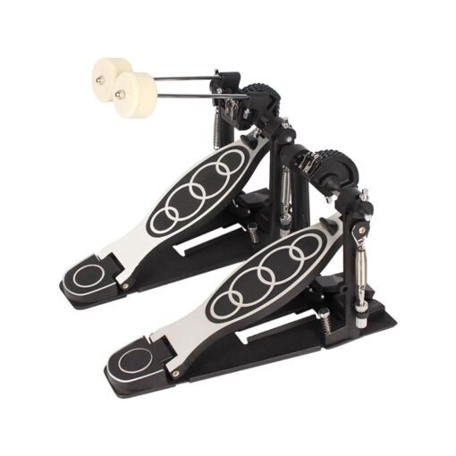 Dark Slate Gray Drum Set Double Bass Pedal Double Hammer Pedal for Drum Musical Instrument Accessories