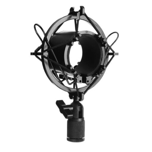 Black GAM-800P Microphone Condenser Sound Recording Microphone With V8 Sound Card For Radio Braodcasting Singing Recording KTV Karaoke Mic